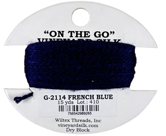 Vineyard Silk Card G-2114 French Blue