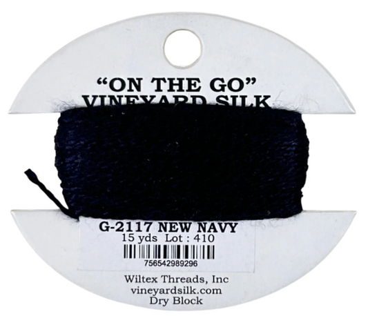 Vineyard Silk Card G-2117 New Navy