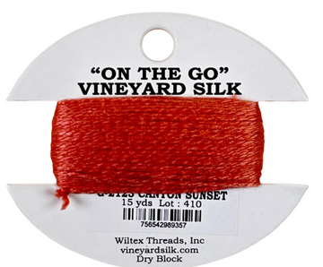 Vineyard Silk Card G-2123 Canyon Sunset