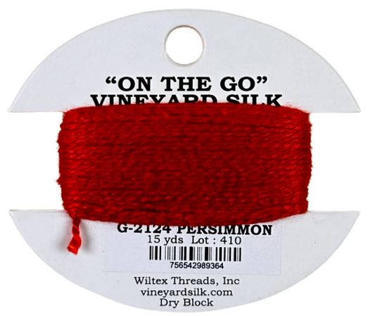 Vineyard Silk Card G-2124 Persimmon