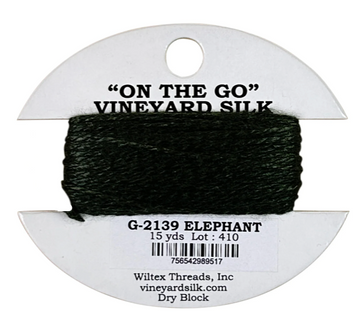 Vineyard Silk Card G-2139 Elephant