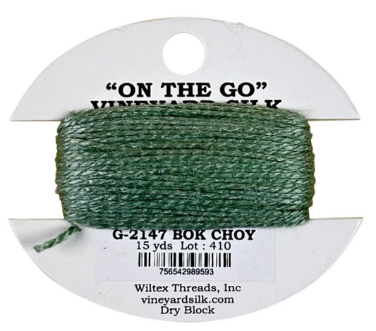 Vineyard Silk Card G-2147 Bok Choy