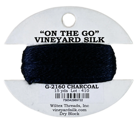 Vineyard Silk Card G-2160 Charcoal