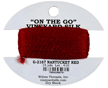 Vineyard Silk Card G-2167 Nantucket Red