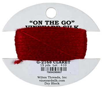Vineyard Silk Card G-2168 Claret