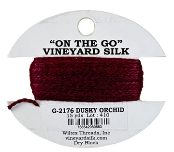 Vineyard Silk Card G-2176 Dusky Orchid