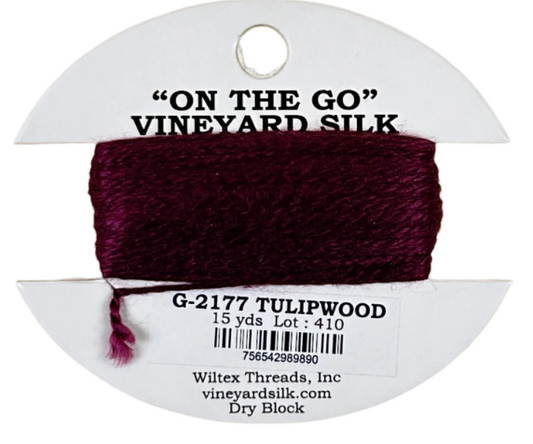 Vineyard Silk Card G-2177 Tulipwood