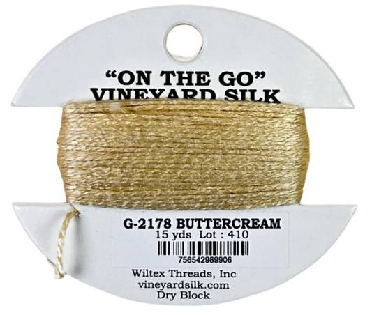 Vineyard Silk Card G-2178 Buttercream