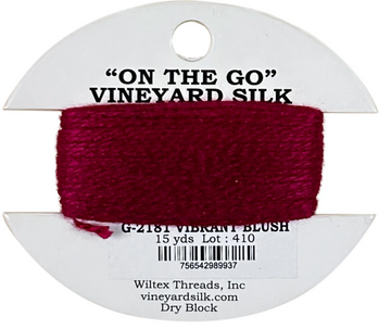 Vineyard Silk Card G-2181 Vibrant Blush