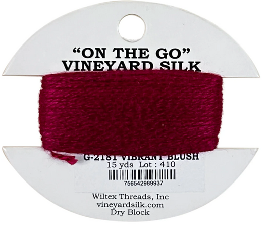 Vineyard Silk Card G-2181 Vibrant Blush