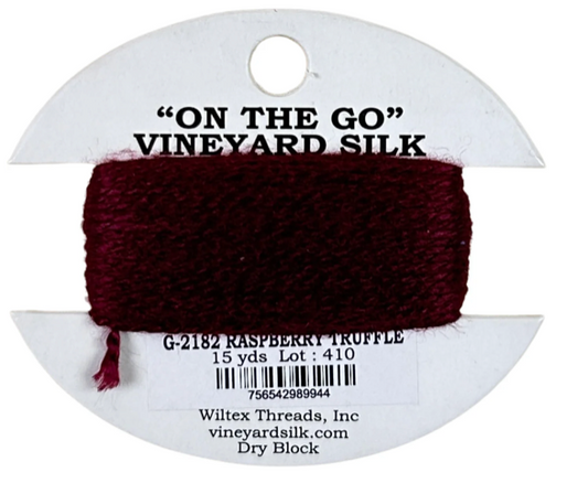 Vineyard Silk Card G-2182 Raspberry Truffle