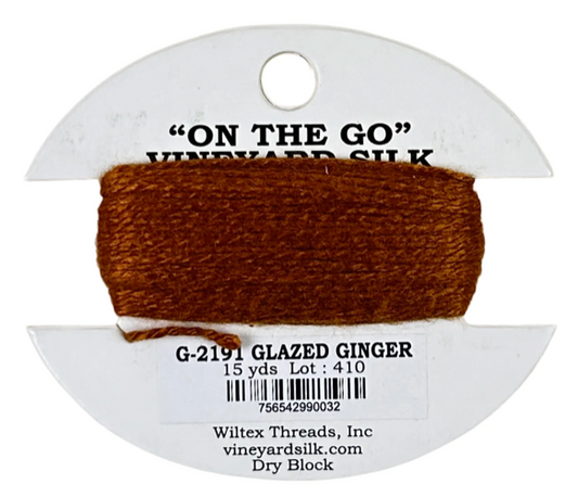 Vineyard Silk Card G-2191 Glazed Ginger