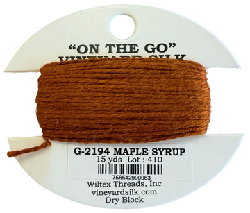 Vineyard Silk Card G-2194 Maple Syrup