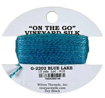 Vineyard Silk Card G-2202 Blue Lake