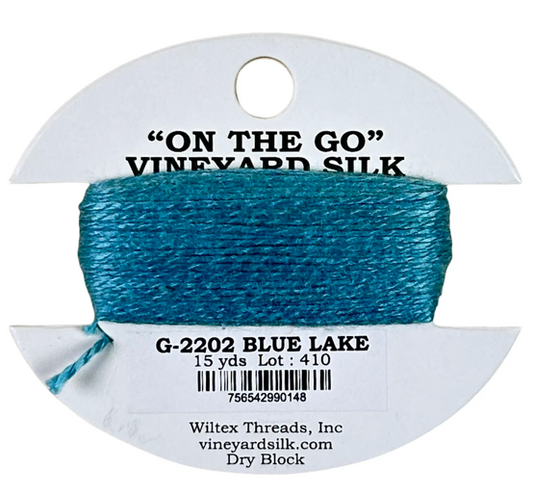 Vineyard Silk Card G-2202 Blue Lake