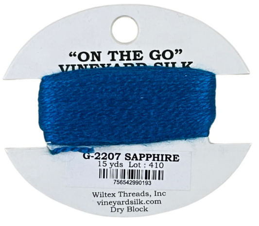 Vineyard Silk Card G-2207 Sapphire