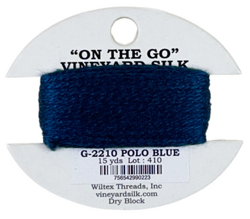 Vineyard Silk Card G-2210 Polo Blue