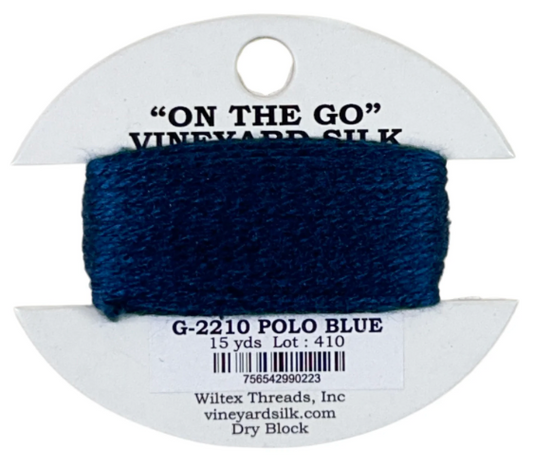 Vineyard Silk Card G-2210 Polo Blue