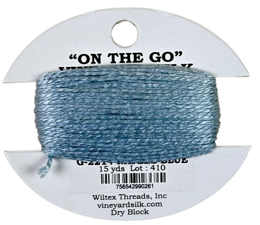 Vineyard Silk Card G-2214 Naples Blue