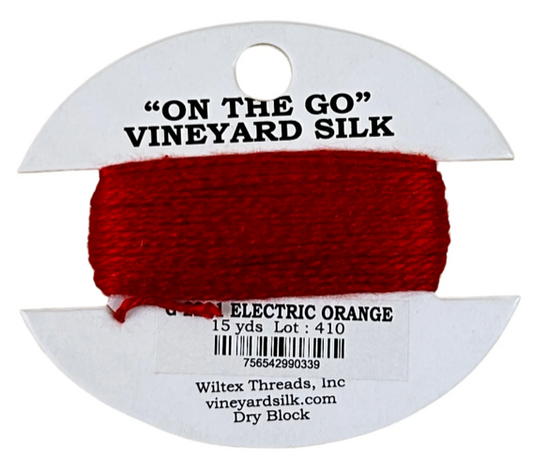 Vineyard Silk Card G-2221 Electric Orange