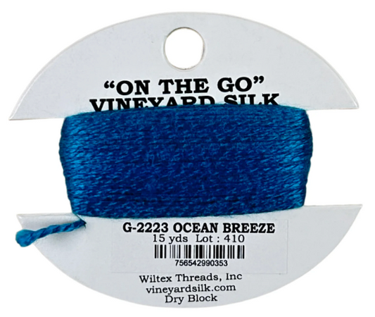 Vineyard Silk Card G-2223 Ocean Breeze