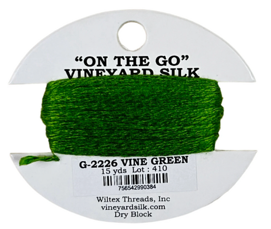 Vineyard Silk Card G-2226 Vine Green