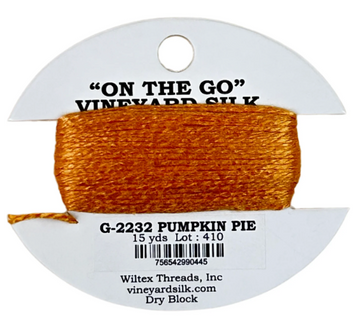 Vineyard Silk Card G-2232 Pumpkin Pie