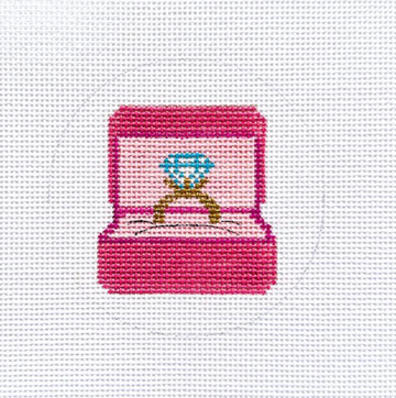 Pink Engagement Ring