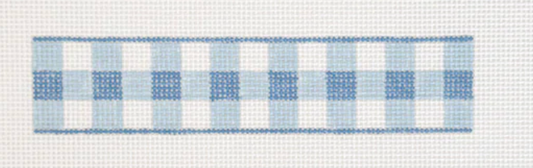 Goodpoint Light Blue Gingham Key Fob