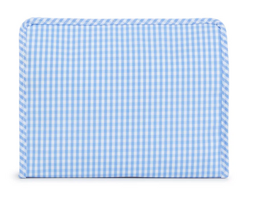 Roadie Large Zip Bag TRVL Sky Gingham