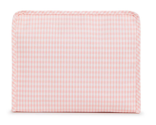 Roadie Large Zip Bag TRVL Taffy Gingham