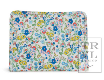 Roadie Large Zip Bag TRVL Posies