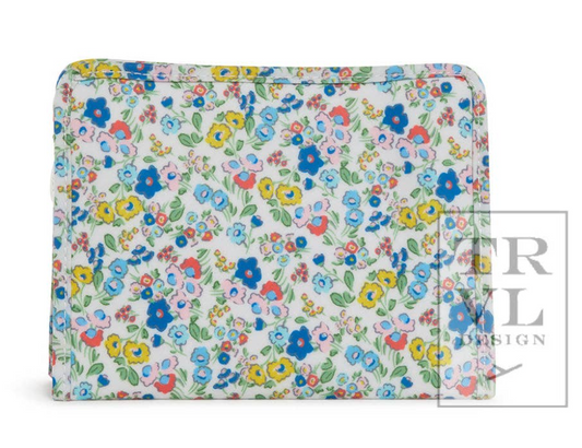 Roadie Large Zip Bag TRVL Posies