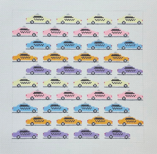 Colorful Taxi Cabs