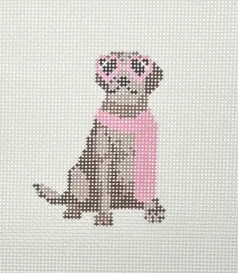 Mini Fab Pup, Chocolate Lab