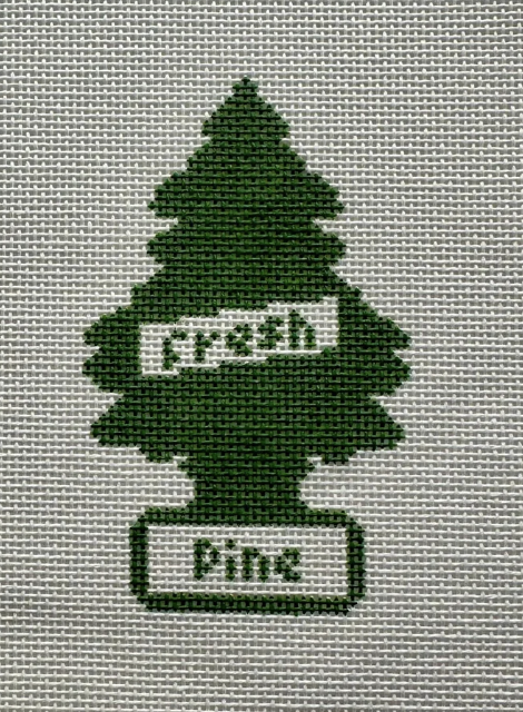 Pine Car Freshener Green