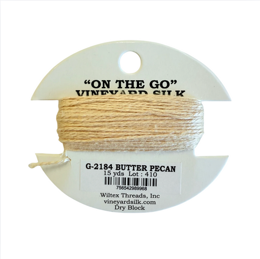 Vineyard Silk Card G-2184 Butter Pecan