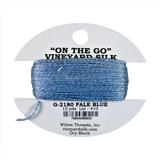 Vineyard Silk Card G-2180 Pale Blue