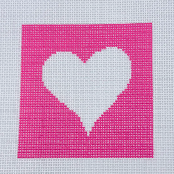 Heart Printed Square