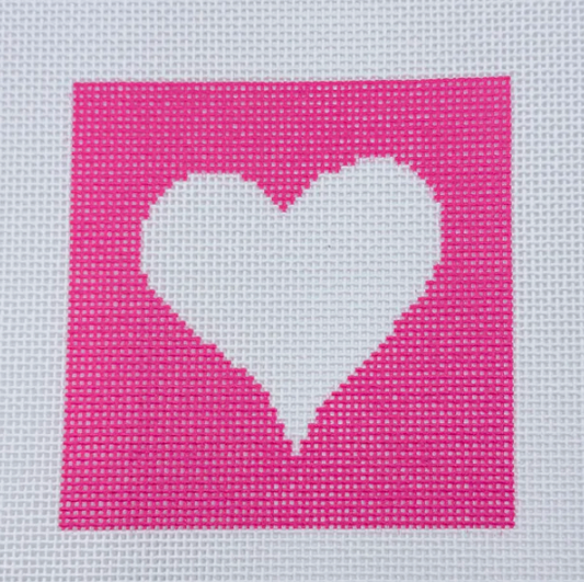 Heart Printed Square