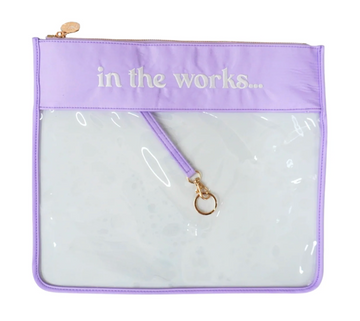 In the Works Project Bag Lavender