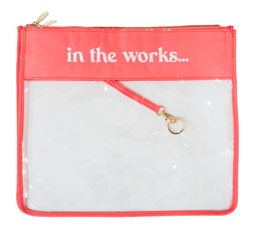In the Works Project Bag Coral