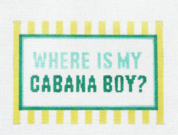 Where is My Cabana Boy?