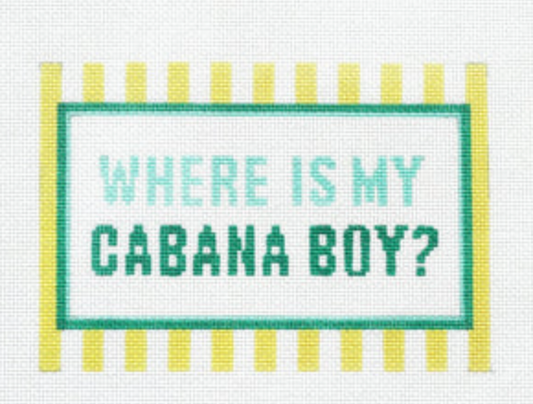 Where is My Cabana Boy?