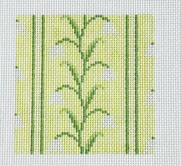 Lily of the Valley Light Green Square