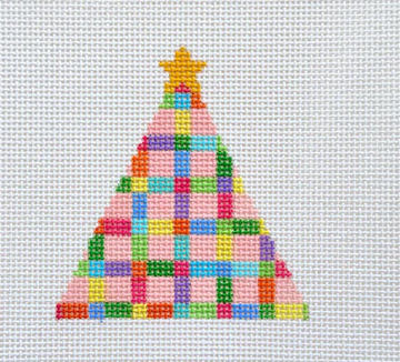 Multicolored Plaid Tree