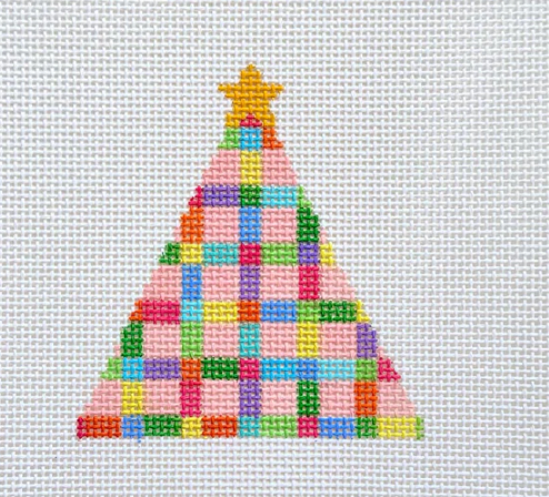 Multicolored Plaid Tree
