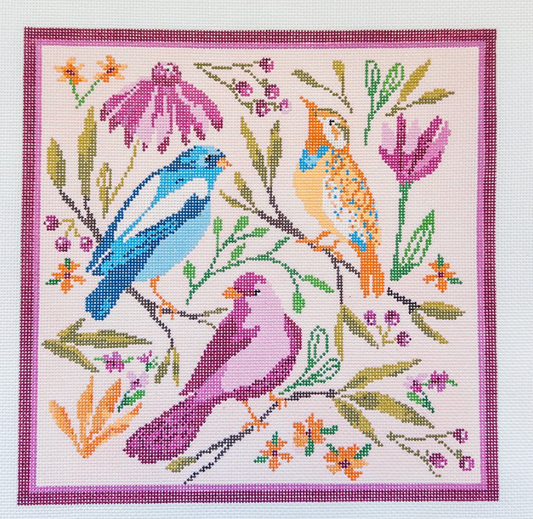 Springtime Birds Large
