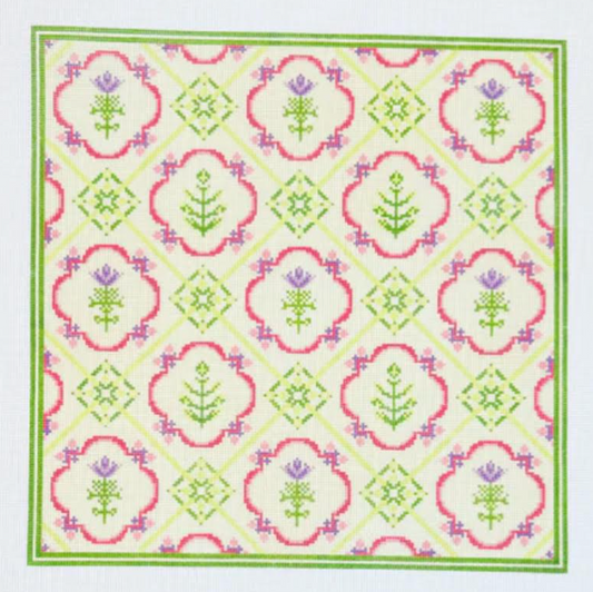 Floral Tile Large