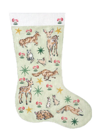 Winter Woodlands Stocking